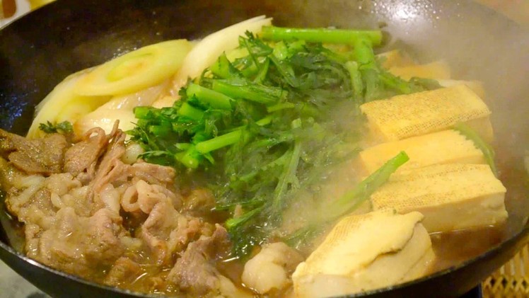 How to cook Sukiyaki