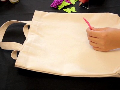 How to Decorate Eco Grocery Bags With Fabric : Decorative Fashion
