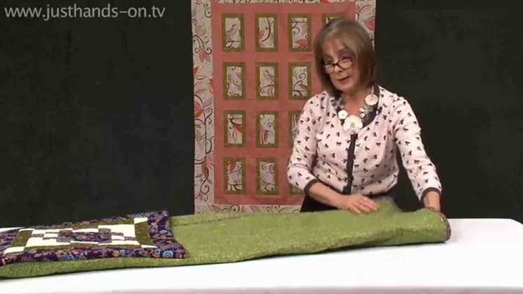 How to fold a secret pillow with Valerie Nesbitt