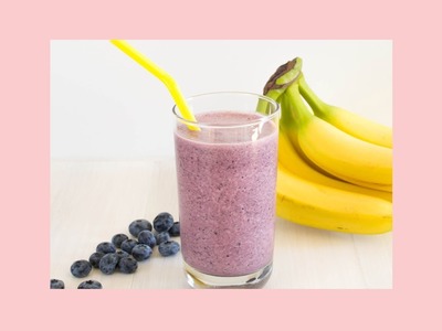 How to Make | Blueberry Almond Smoothie