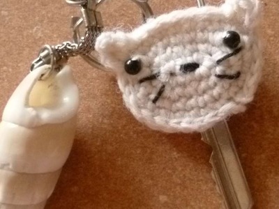 How To Make Cat Key Cover Crochet - DIY Style Tutorial - Guidecentral