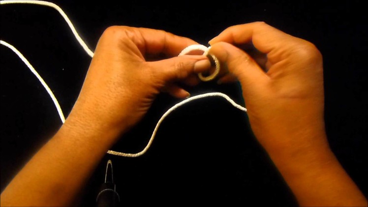 How to Tie a Hat Blocking Cord