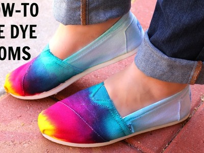 How To Tie Dye Toms