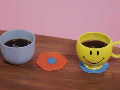 Method: clean happy 101: how to use a coaster