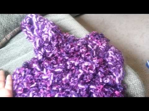 My crochet mermaid tail blanket