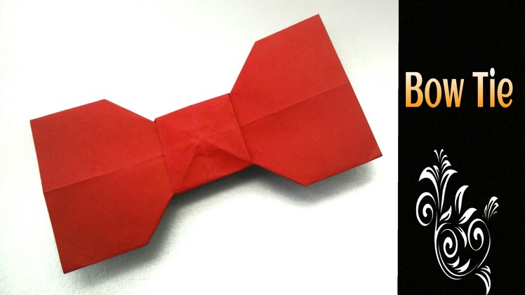 Origami Paper " Bow Tie" - Simple and Easy