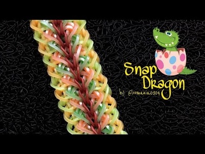 SNAP DRAGON Hook Only bracelet tutorial
