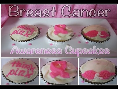 Tutorial | DIY: How To Make Breast Cancer Awareness Cupcakes - Sharron's Take