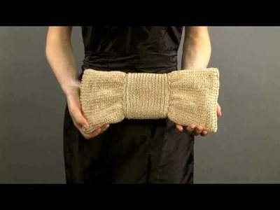 #3 Bow Clutch, Vogue Knitting Holiday 2008