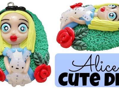 Alice in Wonderland Chibi | Polymer Clay Charms Tutorial |