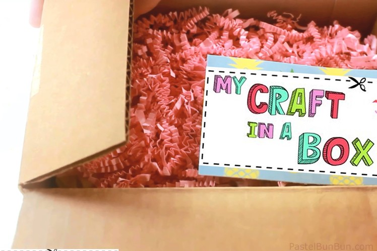 BUNBUN REVIEWS - My Craft in a Box Monthly Subscription Service 7-30-15