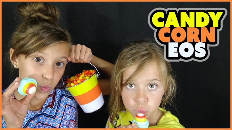 CANDY CORN EOS | DIY WITH CRAYOLA CRAYONS!!! | MAKEUP MONDAY EP 9 | SMELLYBELLYTV