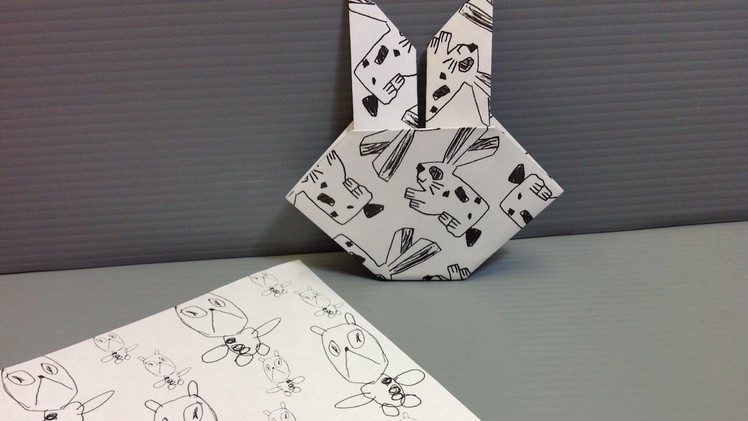 Celebrate our Bunny Print Your Own Origami Paper