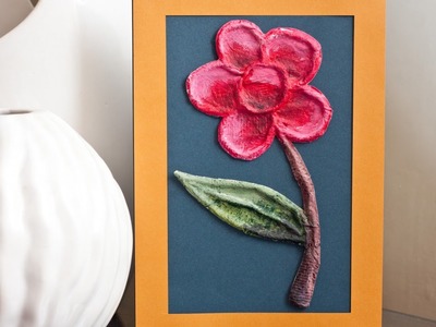 Create an Embossed Tissue Mache Wall Art - DIY Home - Guidecentral