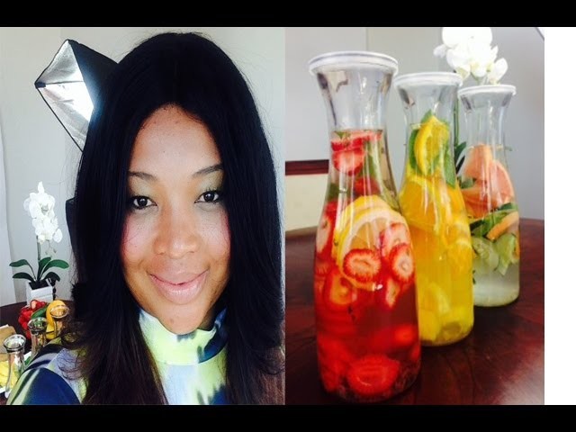 DIY Fruit infused water to help you lose weight