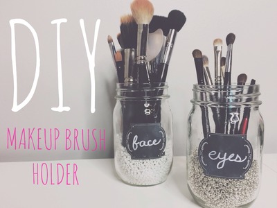 DIY Makeup Brush Holder