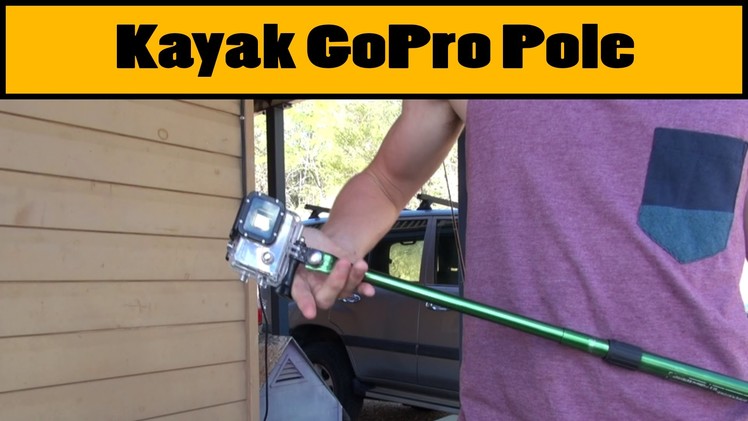 DIY telescopic gopro pole