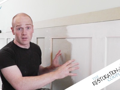 DIY Wall Panelling - How to Create a Shaker or Wainscot Style