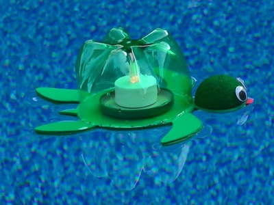 Floating Turtle Lantern craft