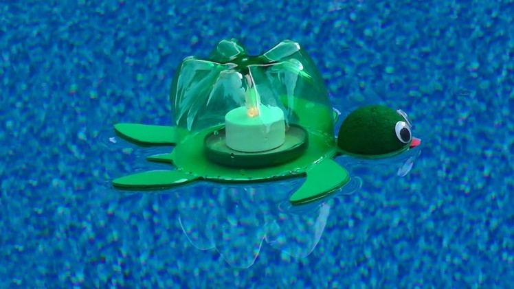 Floating Turtle Lantern craft