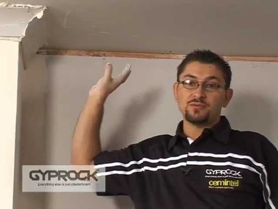 How to install Gyprock Part 4 - Cornice