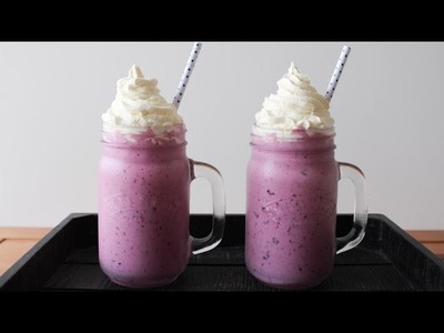 How To Make 6 Berries Milkshakes - By One Kitchen Episode 244
