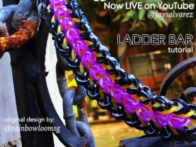 LADDER BAR Hook Only bracelet tutorial