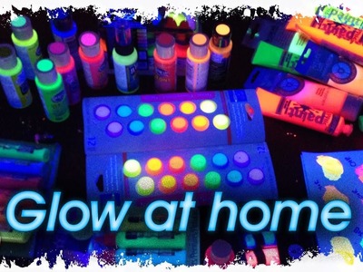 LIVE Glow at home DIY Black light painting  party with The Art Sherpa Vlog