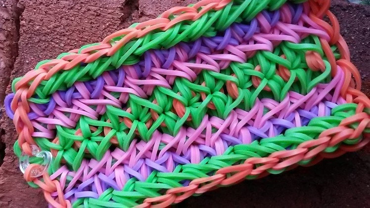 NEW! Dahlia Burst Bracelet on the Rainbow Loom
