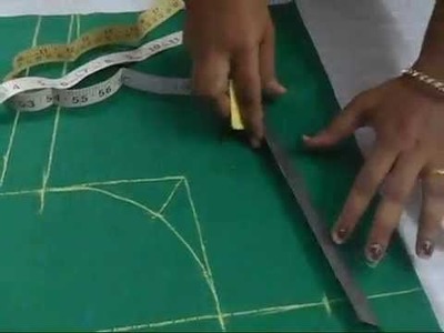 Perfect Blouse Cutting With Measurement in English