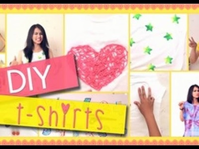 3 SUPER EASY Ways To Transform Your Boring White T-Shirt : DIY Style File