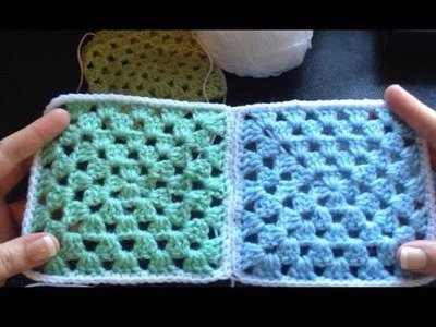 #6 Crochet Tutorial: Joining Granny Squares and Adding a Border