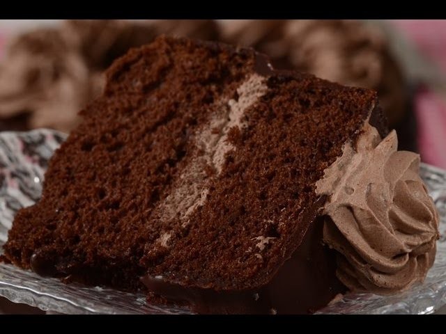 Chocolate Chiffon Cake Recipe Demonstration - Joyofbaking.com