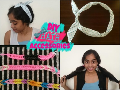 DIY Hair Accessories & Hairstyles To Wear Them!