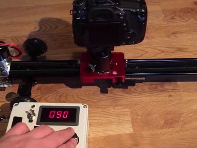 DIY: Kamerar SD-1 slider dolly with motor and intervallometer