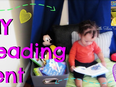 DIY Reading Tent | Collab with Silvie Smiles