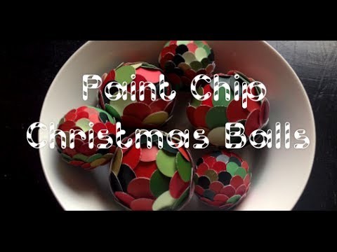 DIY: Scalloped Christmas Balls or Centerpiece ♡ Theeasydiy #ChristmasWithJess