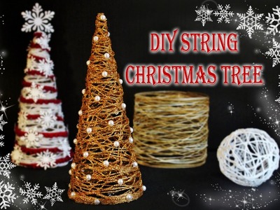 DIY String Christmas Tree