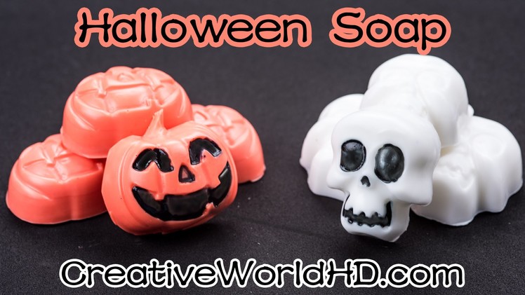 Easy DIY: Pumpkin.Skull Soap.Jack O' Lantern Halloween Fall Tutorial by Creative World
