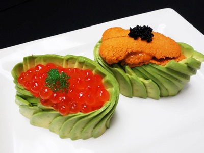 Exquisitely Prepared Uni and Ikura Sushi With A Twist - How To Make Sushi Series