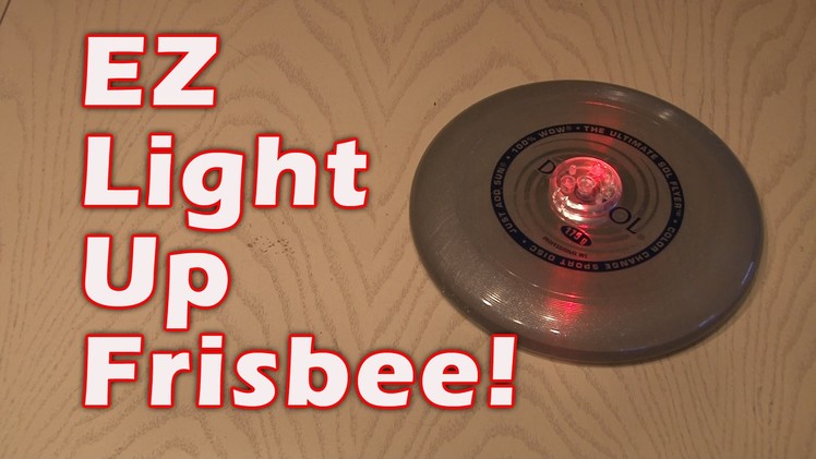 EZ Light Up Frisbee!
