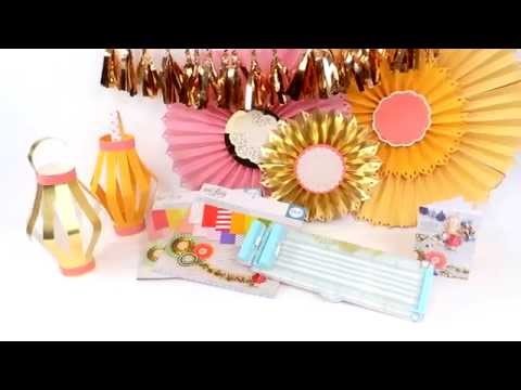 Fringe & Score Board - DIY Party From We R Memory Keepers