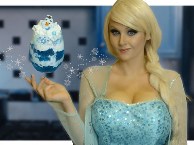 Frozen Elsa Icy Blue Dessert DIY- Elsa Cosplay Kitchen