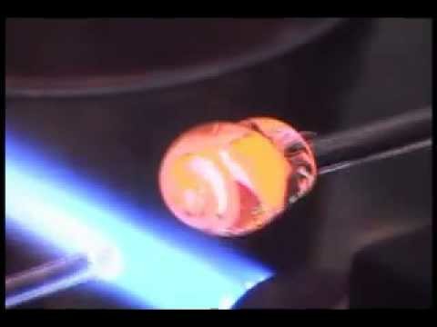 Glass Blowing  - Hand making Marbles - Glass4Life - From glass to art.