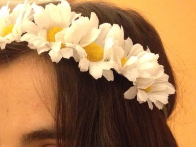 How To Create A Gorgeous Hippie Flower Crown - DIY Style Tutorial - Guidecentral