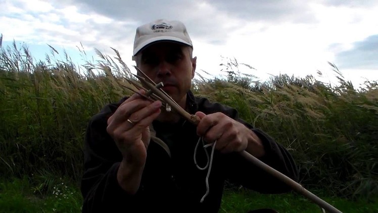 How to make a bamboo fish spear - bambusz halfogó szigony