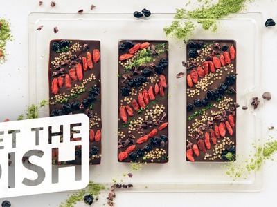 How to Make a DIY Superfood Chocolate Bar | Get the Dish