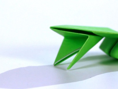 How to Make a Frog | Origami