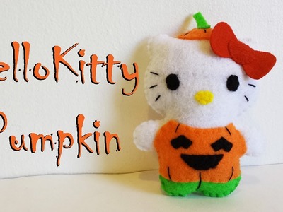 How to Make a Hello Kitty Pumpkin plushie tutorial