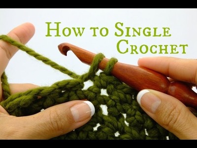 How to single crochet - Beginner Crochet Tutorial